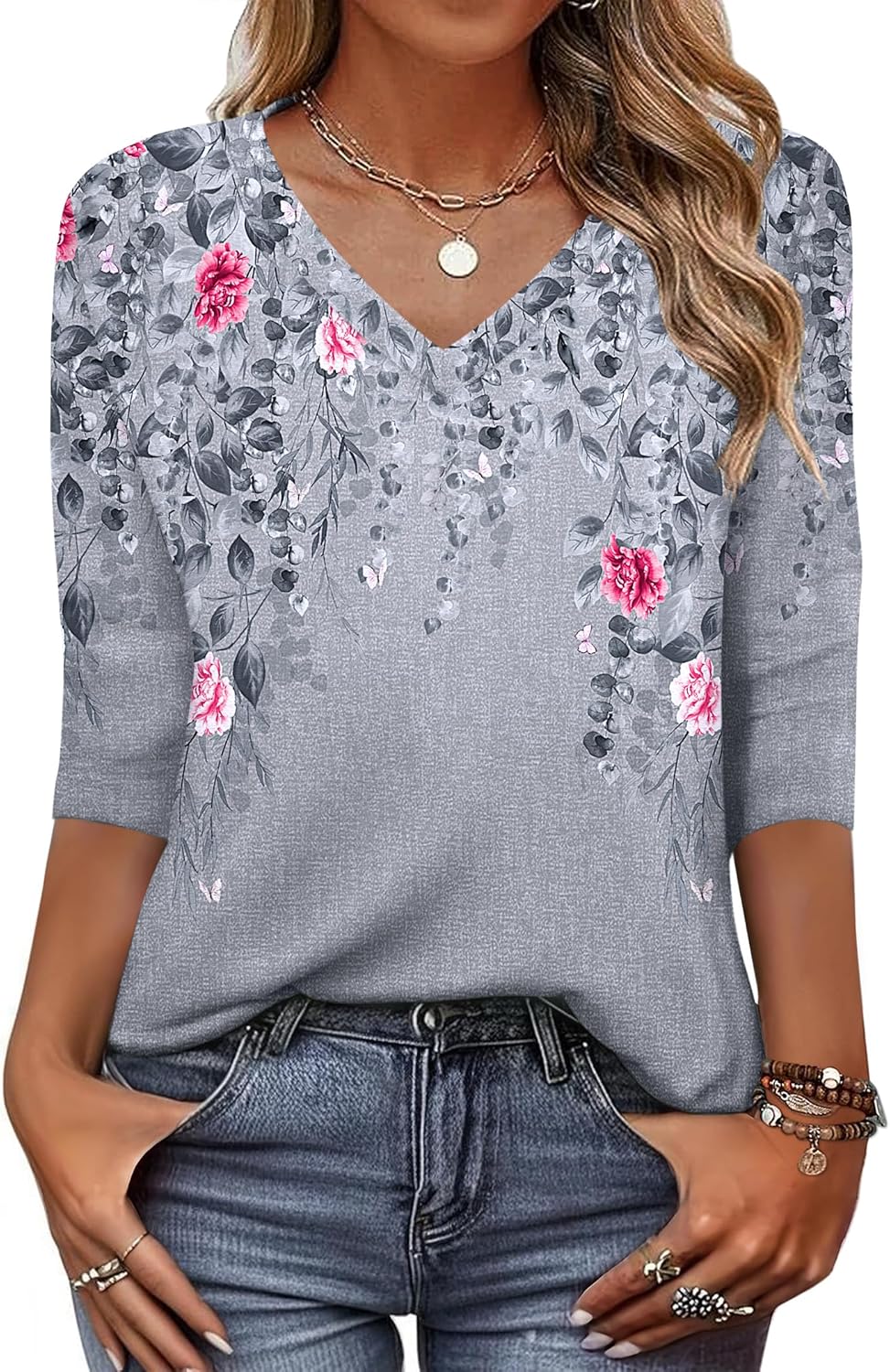 Grey Flower-hf36