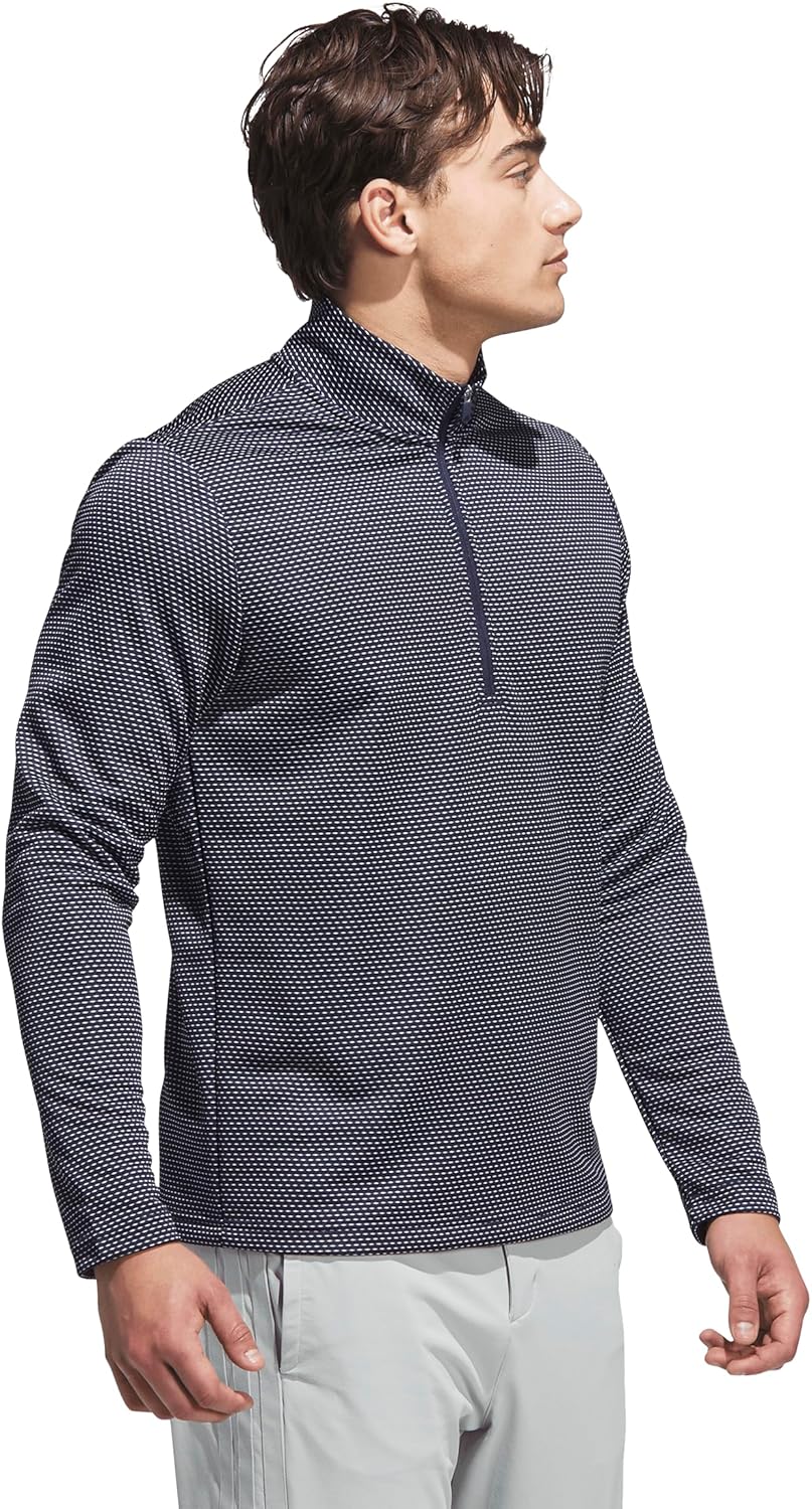 adidas Men's PERF PRT 1/4 Z Collegiate navy/L US - Image 5