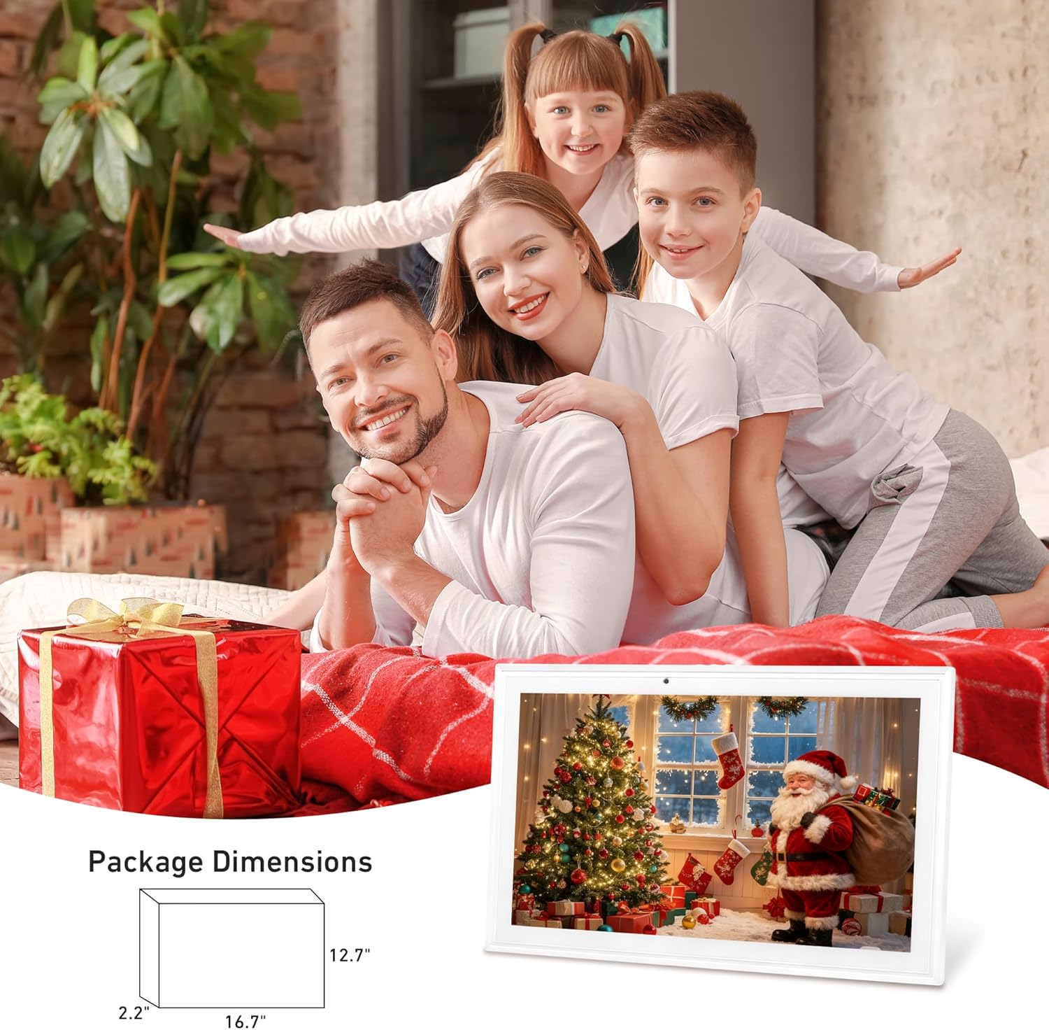 Digital calendar, 15.6 Inch Wifi Digital Calendar Chore Chart, 1920 * 1080P Full HD Touch screen Display for Family Meal Planner,Schedules, Photos, and Family Organization (15.6 inch)