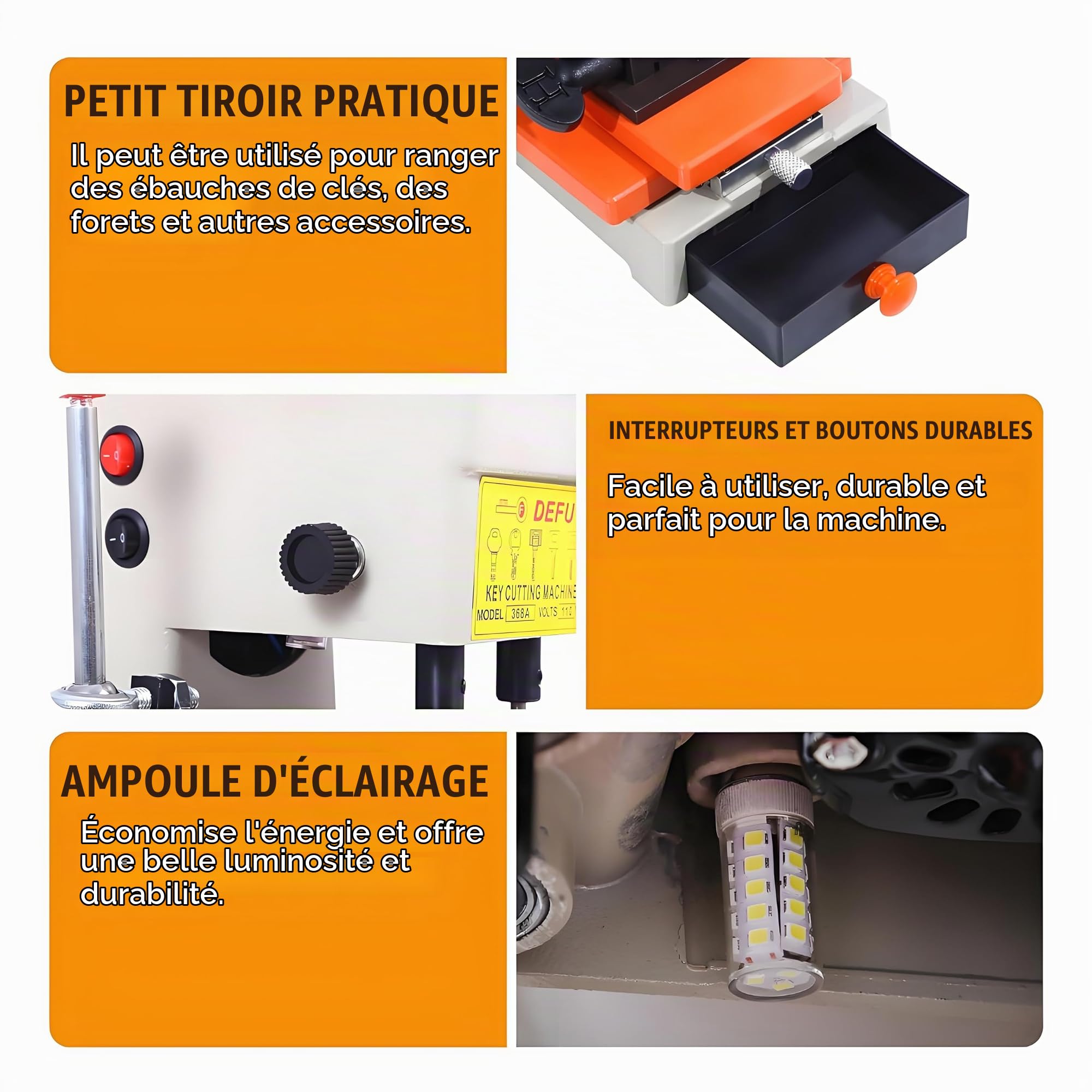 Machine à Fabriquer Et à Dupliquer des Clés