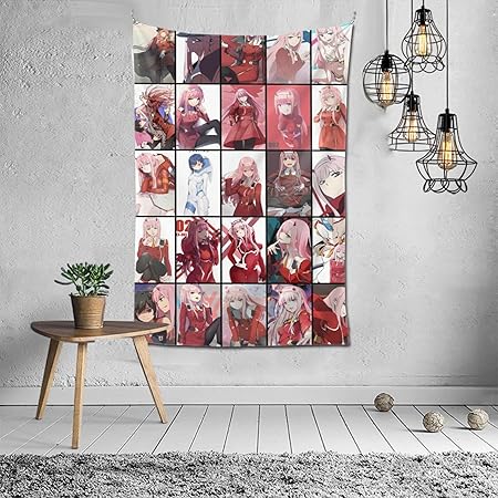 Amazon Com Darling In The Franxx Tapestry Wall Hanging For Bedroom Living Room Aesthetic Porch Hangings Wall Decor Home Art Decoration Gift 60x40in Home Kitchen Amazon Com Darling In The Franxx Tapestry Wall Hanging For Bedroom Living Room Aesthetic Porch Hangings Wall Decor Home Art Decoration Gift 60x40in Home Kitchen