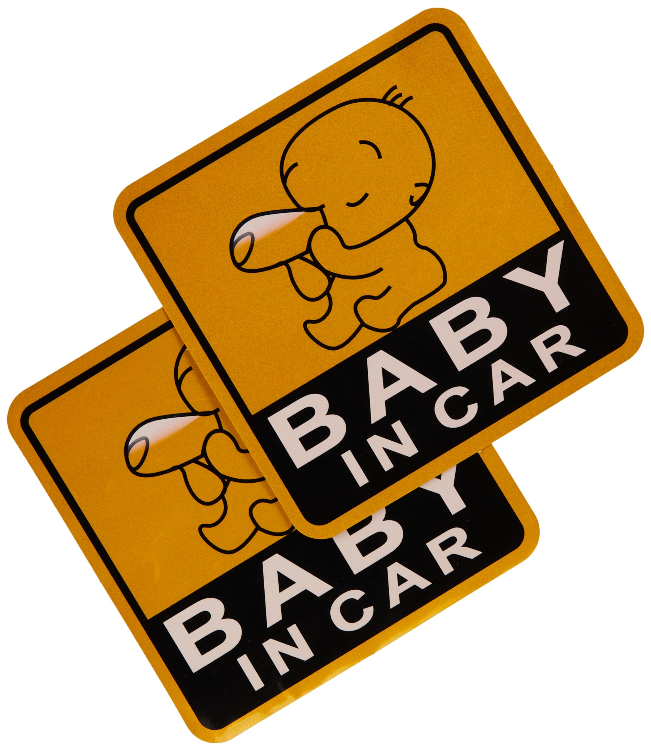 HOMEPRO Better Value for Better Living Home Pro Ad+ Baby Safety Car Sticker 2-Pieces Set, One Size