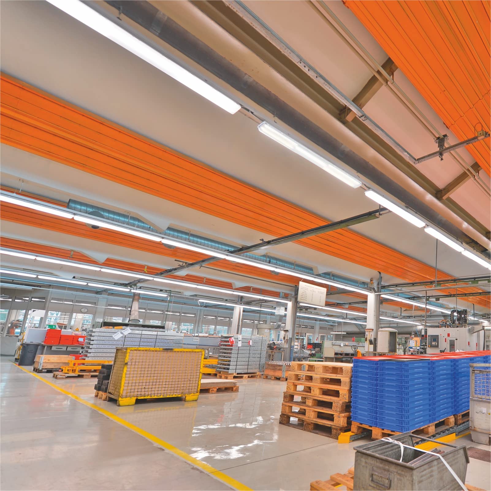 IHYCTV Tubo led 7W t5 517mm, tubo fluorescente t5 13W equivalente, 910lm, 3000k luz blanca cálida, sin necesidad de volver a cableado, titular g5, 140 grados, embalaje 1