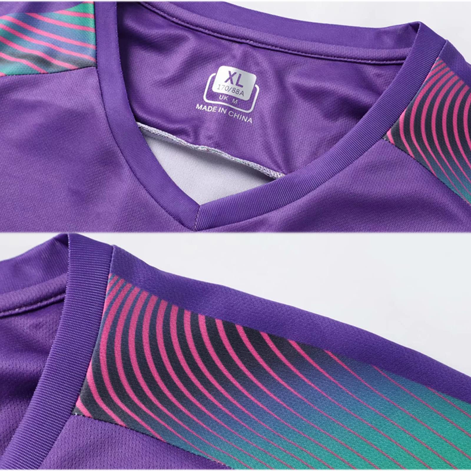 Maillot de Gardien de But de Football pour Enfants Adultes Maillots et Pantalons de Football personnalisés avec nom et numéro Logo de léquipe Kit de Football personnalisé
