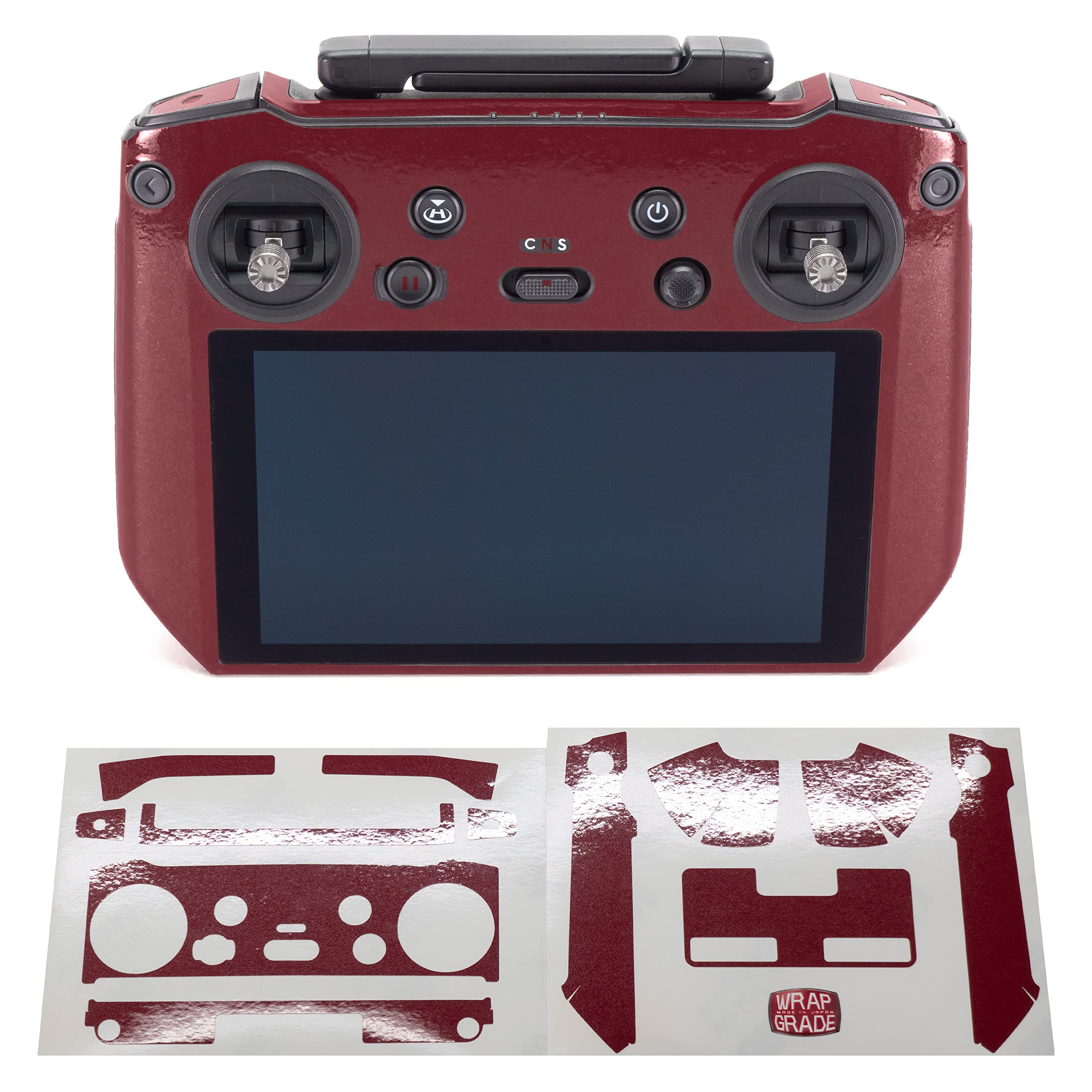 WRAPGRADE Skin Stickers for DJI RC PRO (JAPAN RED)