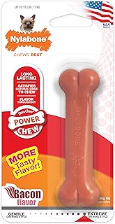 Nylabone Power Chew Dog Bones for Aggressive Chewers Tough Chew Toys for Dogs