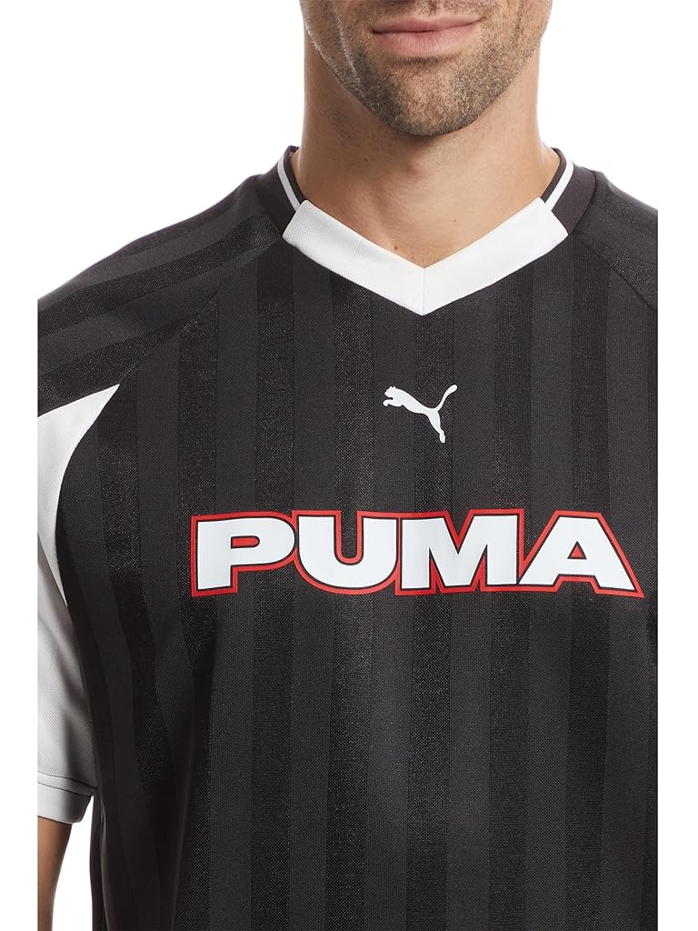 Black PUMA Sport Lifestyle Soccer Jersey
