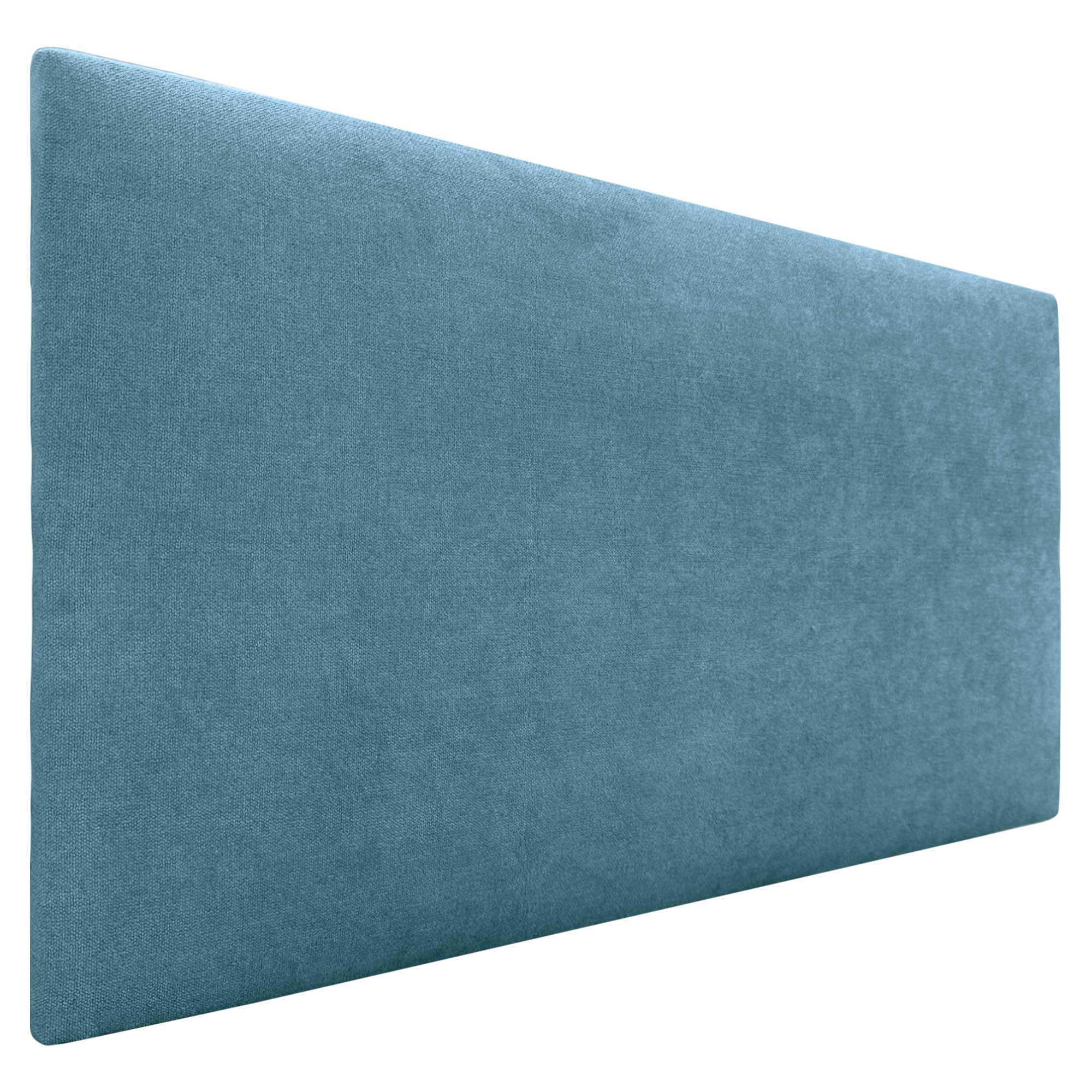 DHOME Testata in similpelle o tessuto AQUALINE Testata imbottita liscia Testata letto di lusso (Similpelle A.Bianco, 90cm (Lits 70/80/90