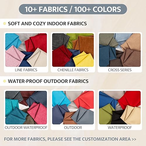 Miniatura 2 de Cojín de banco de piano para interiores de 31 pulgadas, con protección UV para exteriores, para asiento de patio, almohadilla gruesa suave para sofá