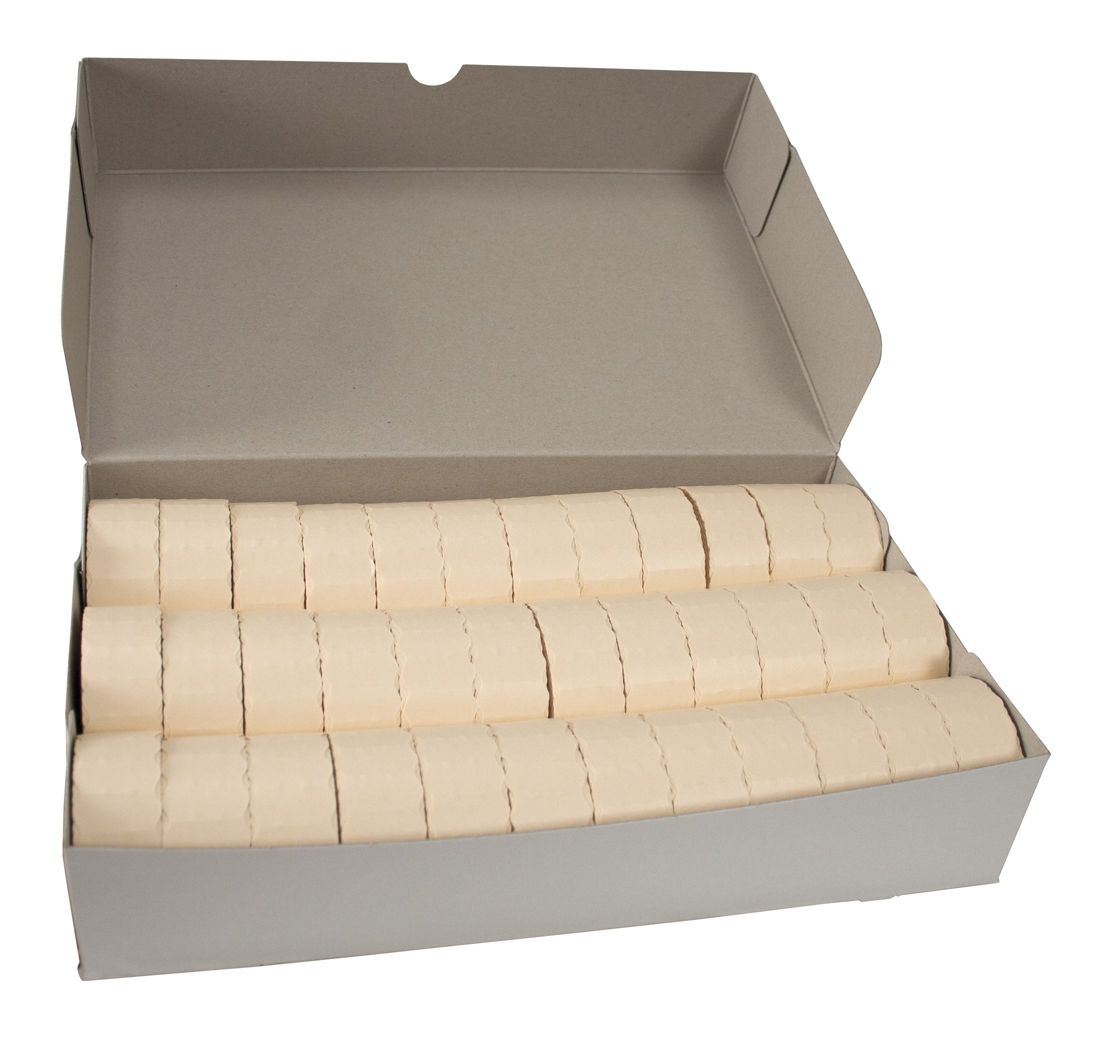 Original CreenLine Haftetiketten Format 26 x 12 mm weiß, Gum 2 (permanent haftend), 36 Rollen, Made in Germany