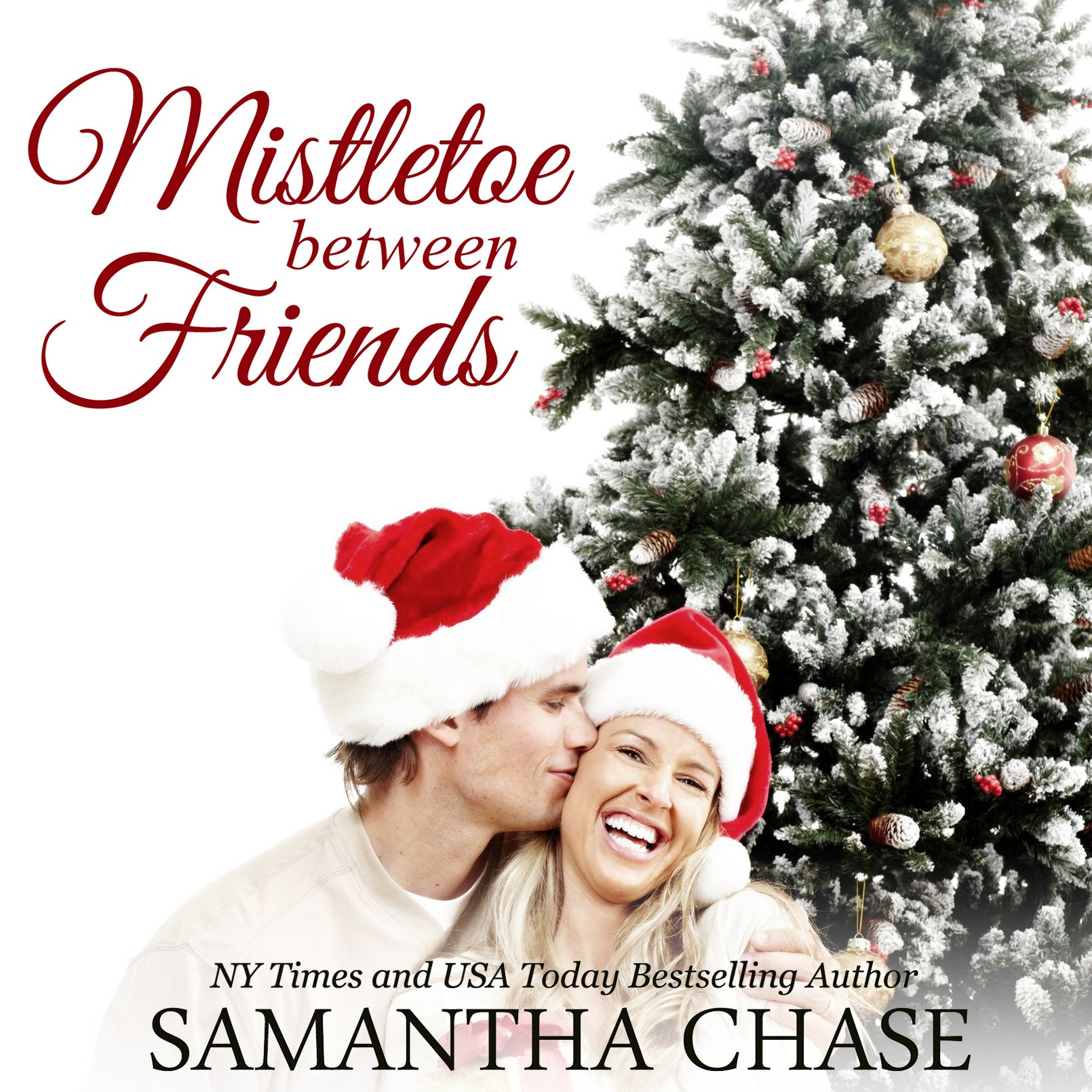 Cover art for Mistletoe Between Friends