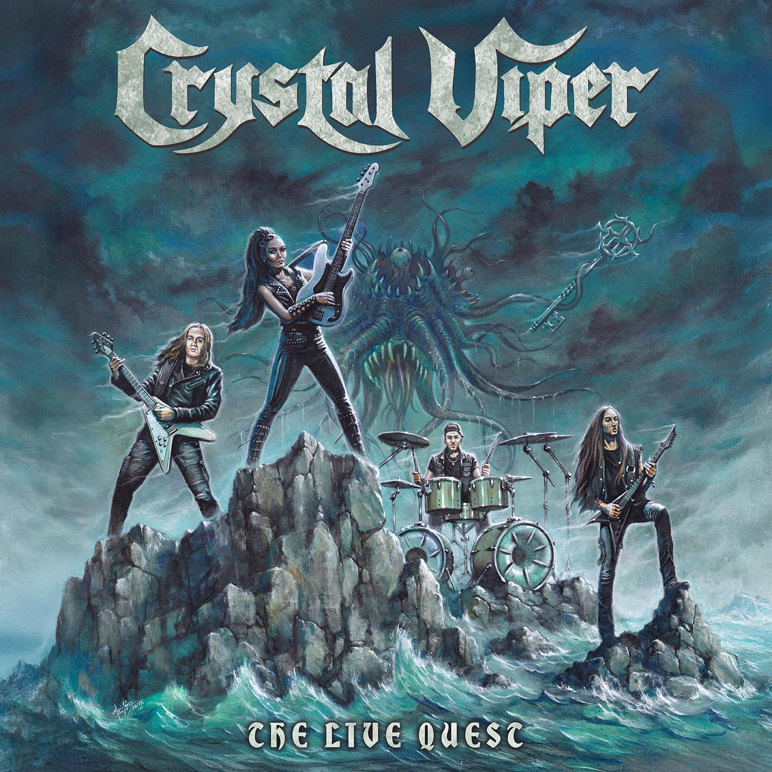 Crystal Viper Live Quest CD POSH835 NEW