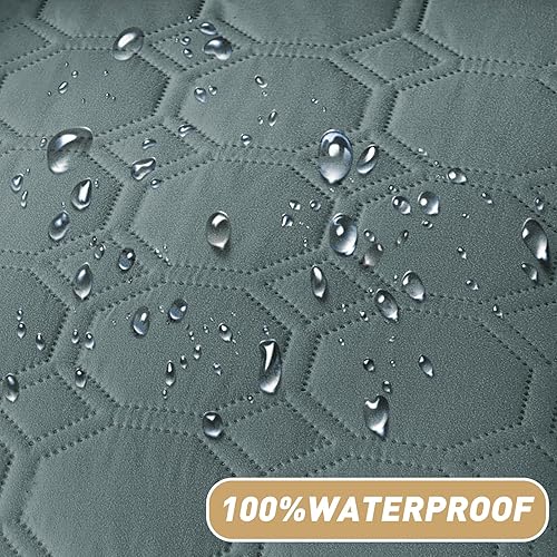 Miniatura 8 de ZNSAYOTX Mantas acogedoras definitivas (30 x 70 pulgadas), manta 100% impermeable para sofá para mascotas de perro, protector de sofá de cama con