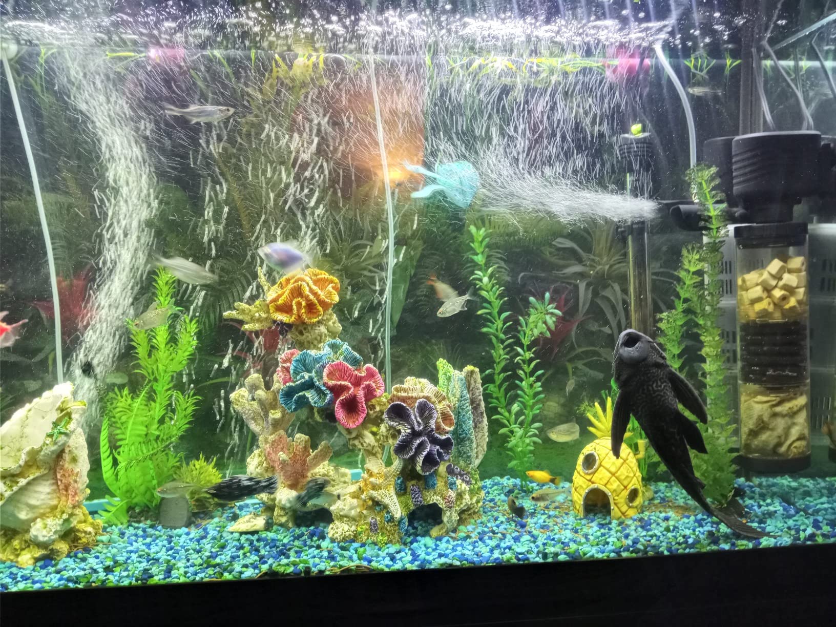 7/mo Finance XpertMatic DB368F 3 Stages 475 GPH Aquarium Filter for