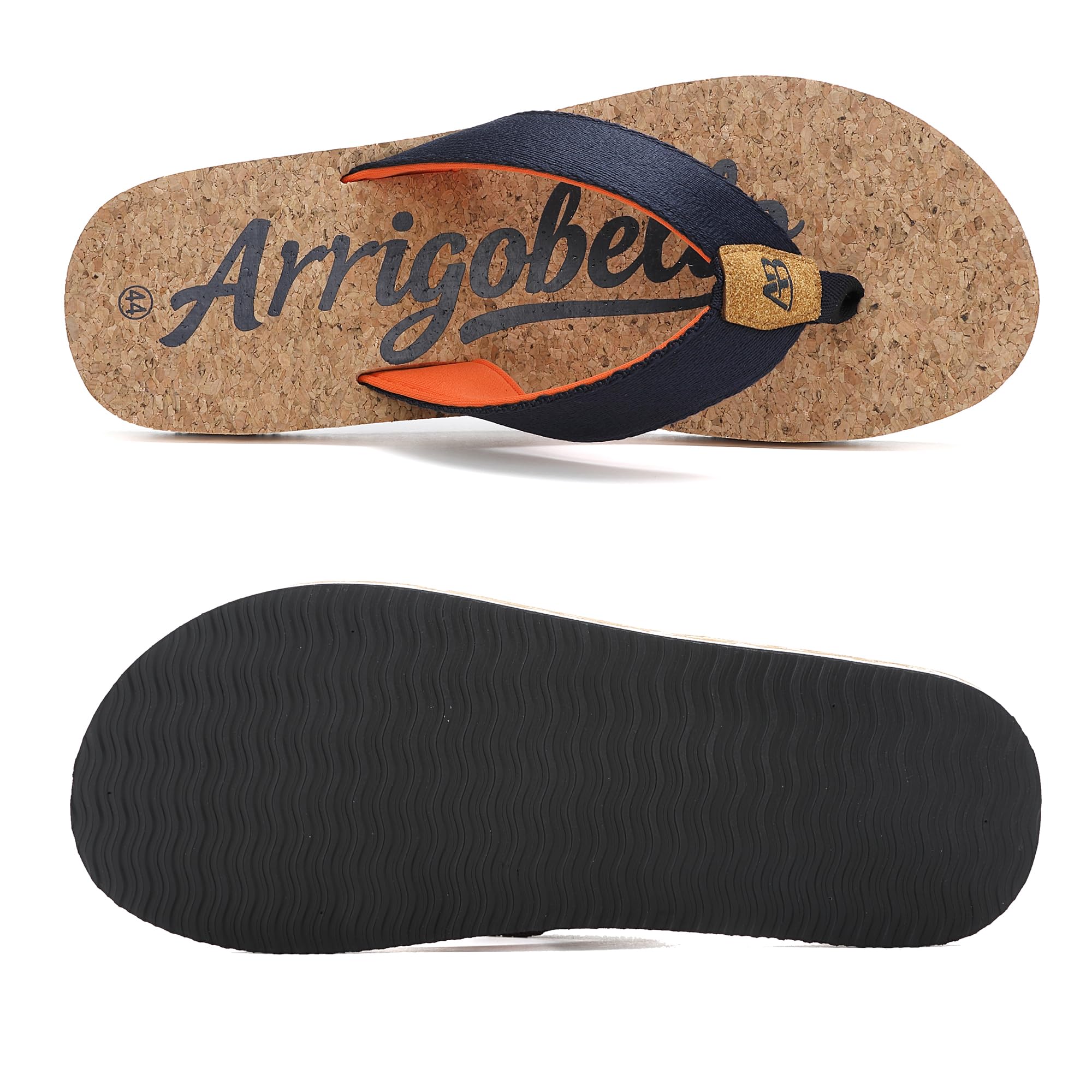 ARRIGO BELLO Chanclas Hombre Chancletas Verano Flip Flops Vestir Antideslizante Sandalias Talla 41-46