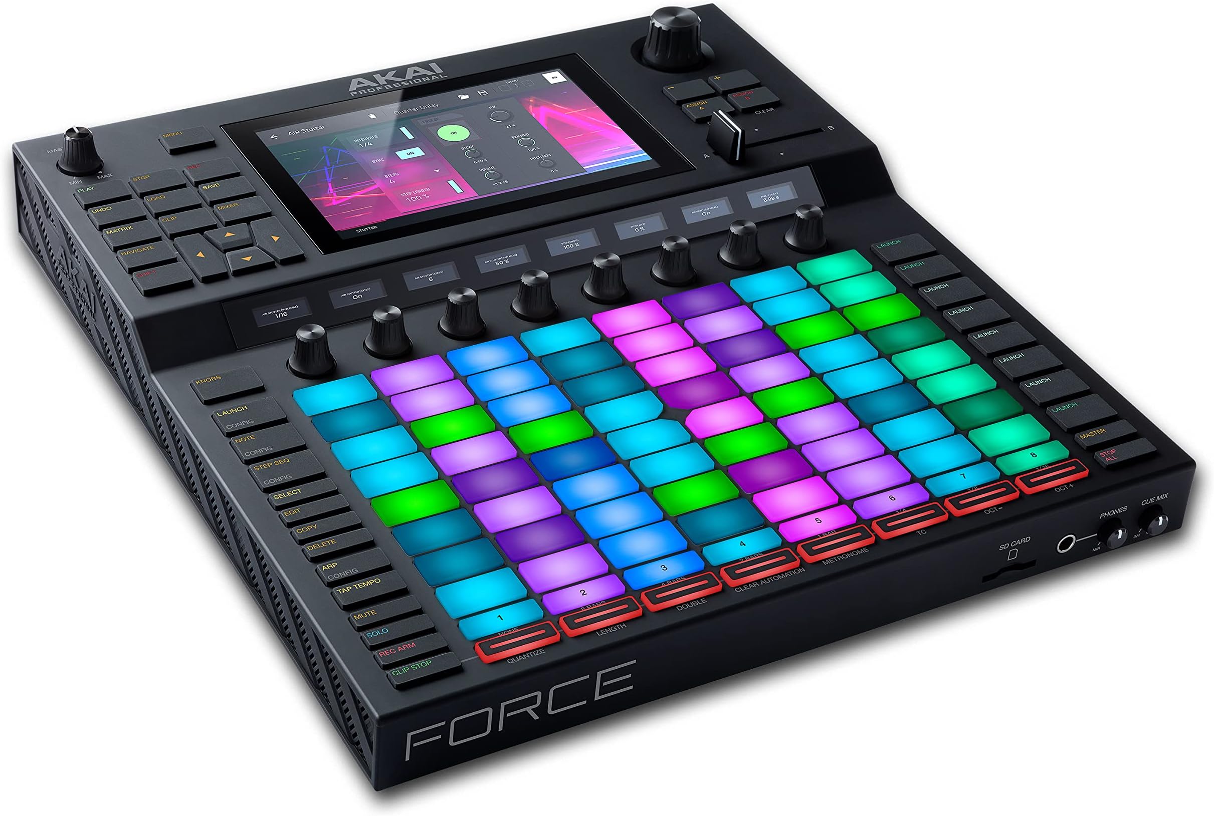 AKAI Professional FORCE – Standalone Music Production, MIDI Sequencer and DJ System with Synth Engines, MPC Sampling and Ableton Style Clip Launching