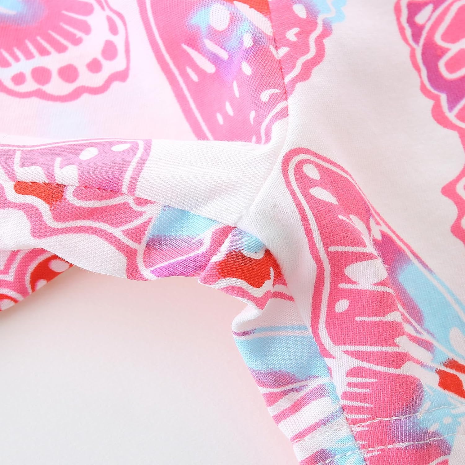 Frogwill Little Girls 2 Pieces Playwear Set with Bow and Applique - Image 6