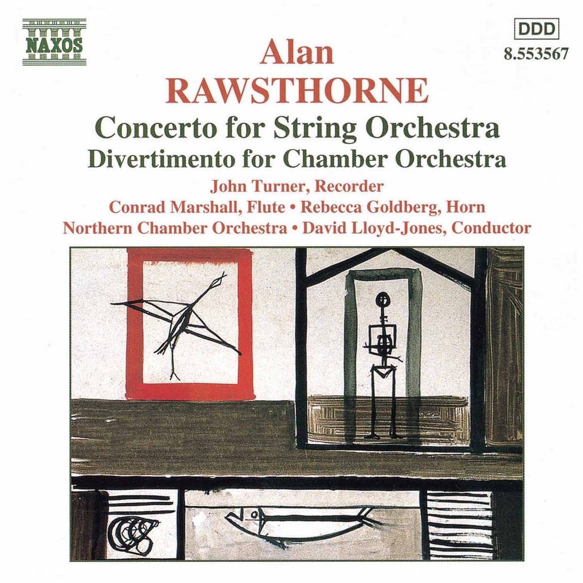 Alan Rawsthorne :  CONCERTO FOR STRING ORCHESTRA CD (1999) MINT/NM UNPLAYED
