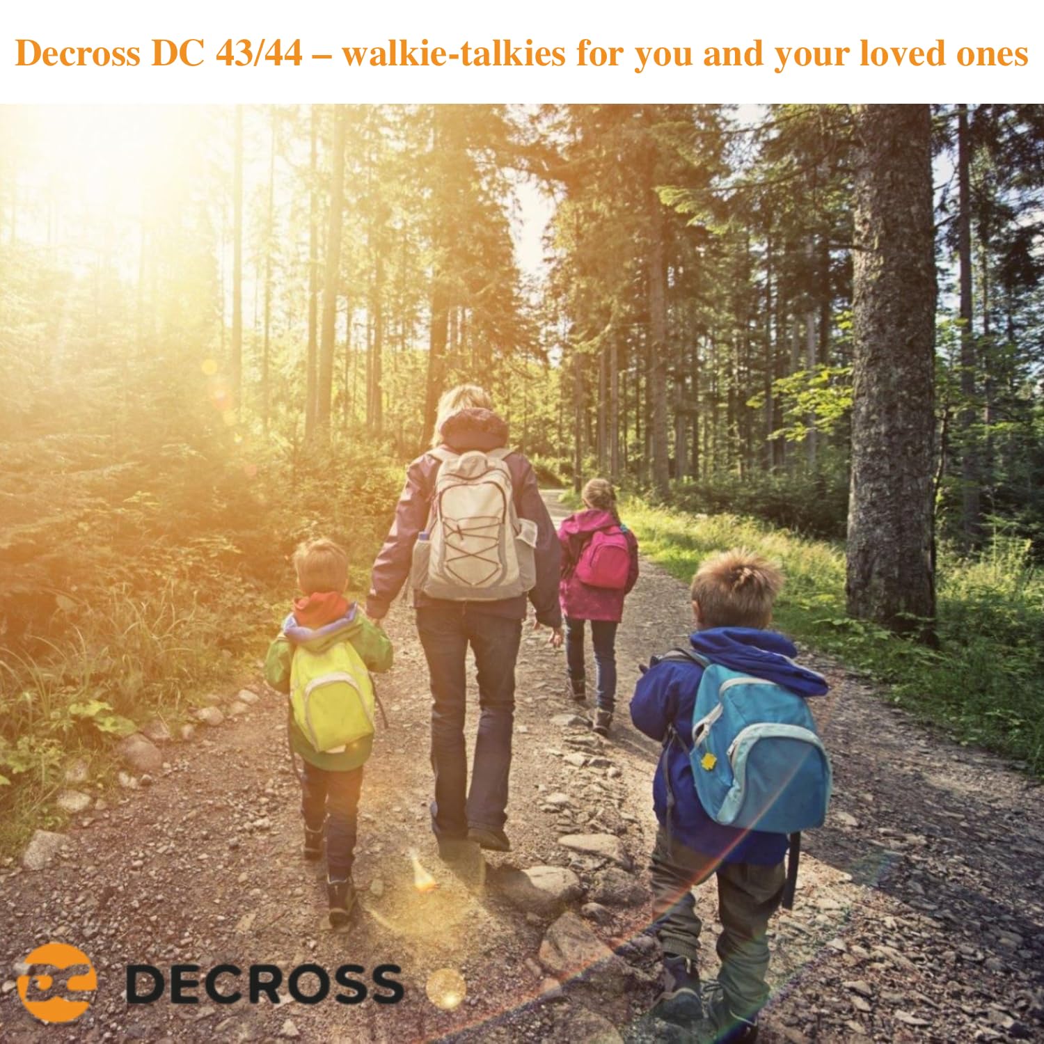 43/44 Walkie Talkie bambini e adulti, set di 2 Walki Talki fino a 4 km, PMR446 16 canali, VOX, torcia, regalo ragazzi ragazze 4, 5, 6, 7, 8 anni, escursionismo, campeggio (DC44 Verde/Accu)