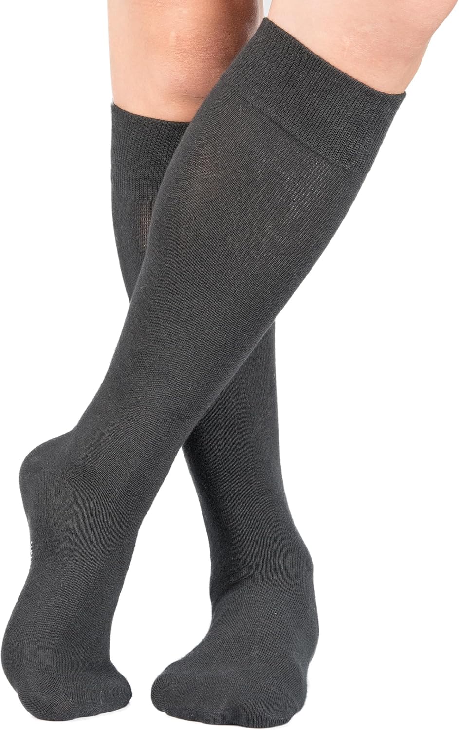 3 Pairs Men's Knee-High Dress Socks - Image 3