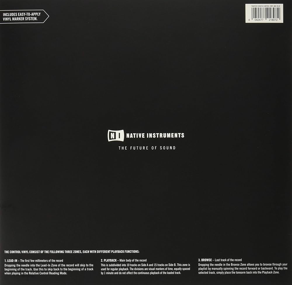 DJ機材 Native Instruments TRAKTOR SCRATCH Vinyl Native Instruments Traktor Scratch Pro Control Vinyl Mk2 Red