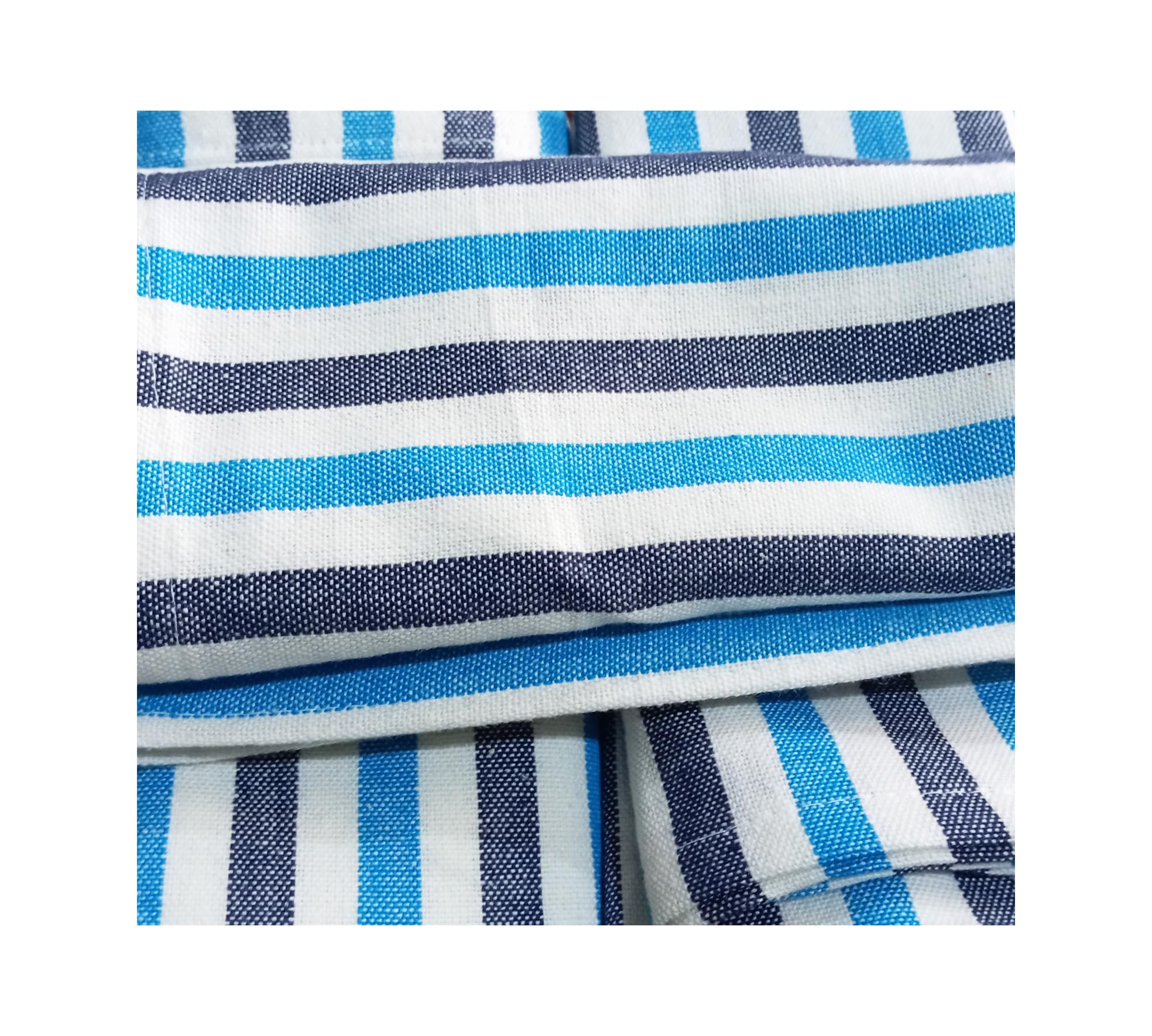 Yuktha Multipurpose Towel 100% Pure Cotton Absorbent Hand,Lunch,Face Towels,Kitchen Cleaning Towel Handloom Multicolor (70 cm x 50 cm) (Pack of 3)
