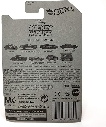 Miniatura 2 de Hot Wheels 1932 Ford Steamboat Willie Mickey Mouse Disney Series 18