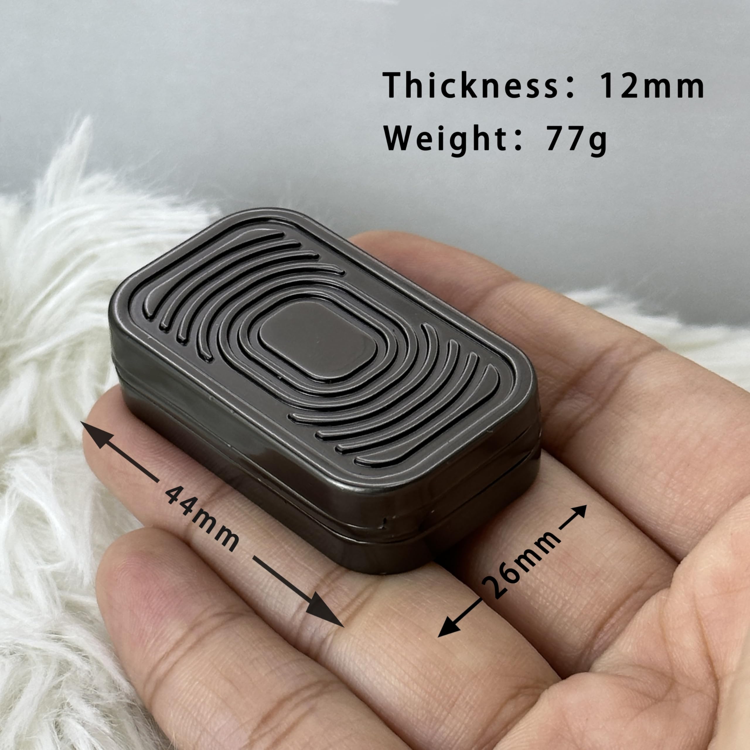 T-Conceal Push Card CP3 EDC Fidget Sliders Fidget Stress Relief magnetyczna zabawka metalowa dla dorosłych