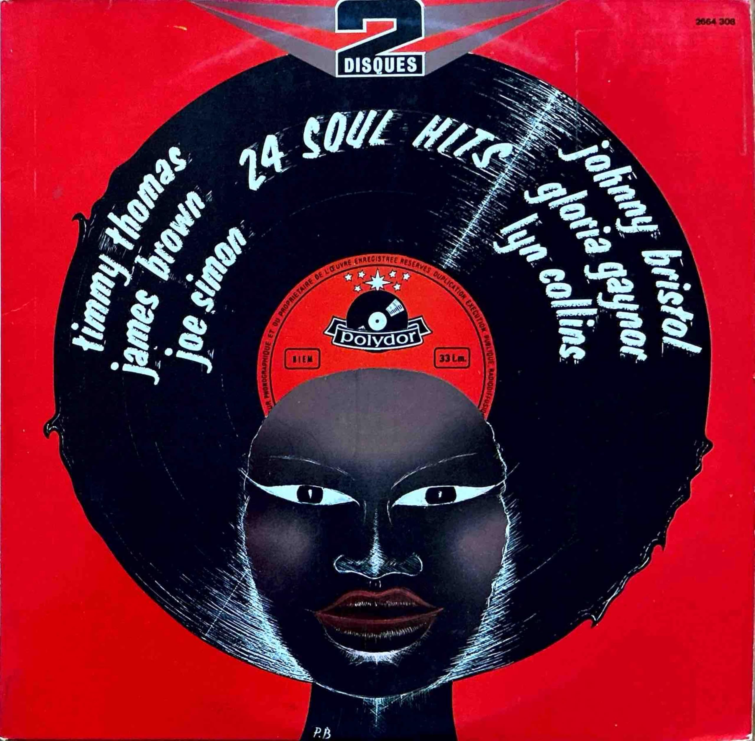 24 Soul Hits, Compilation Double Disque, James Brown, Lyn Collins, Timmy Thomas