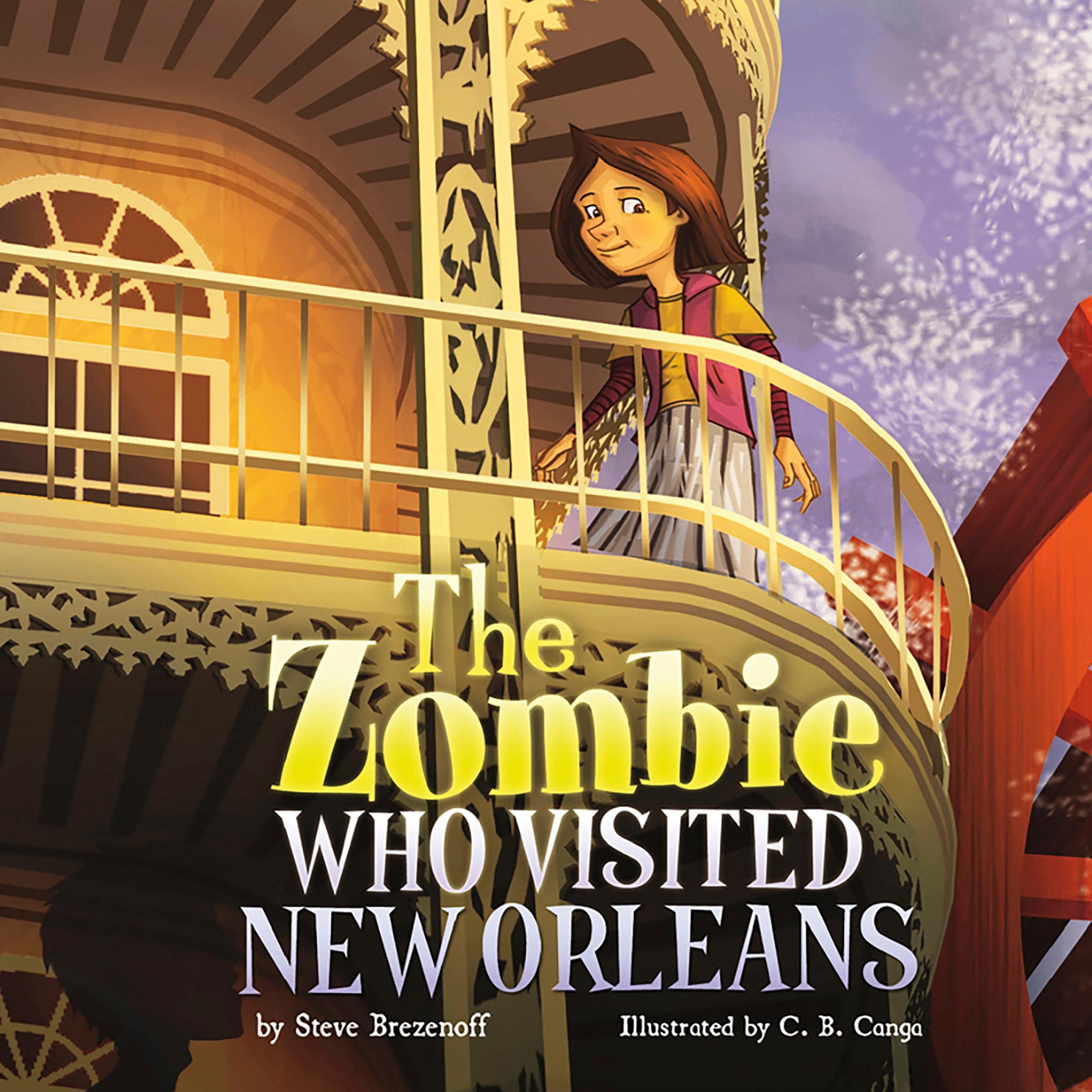 Cover art for The Zombie Who Visited New Orleans