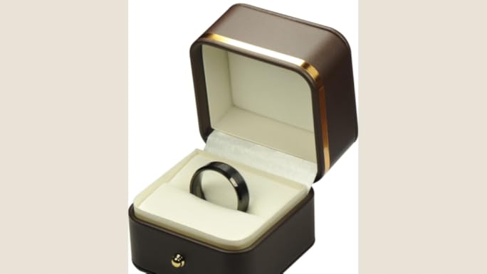 その他 PAIR RINGS JEWELRY BOX Amazon.com: The Jewellery Pak Ring Box for Wedding Proposal