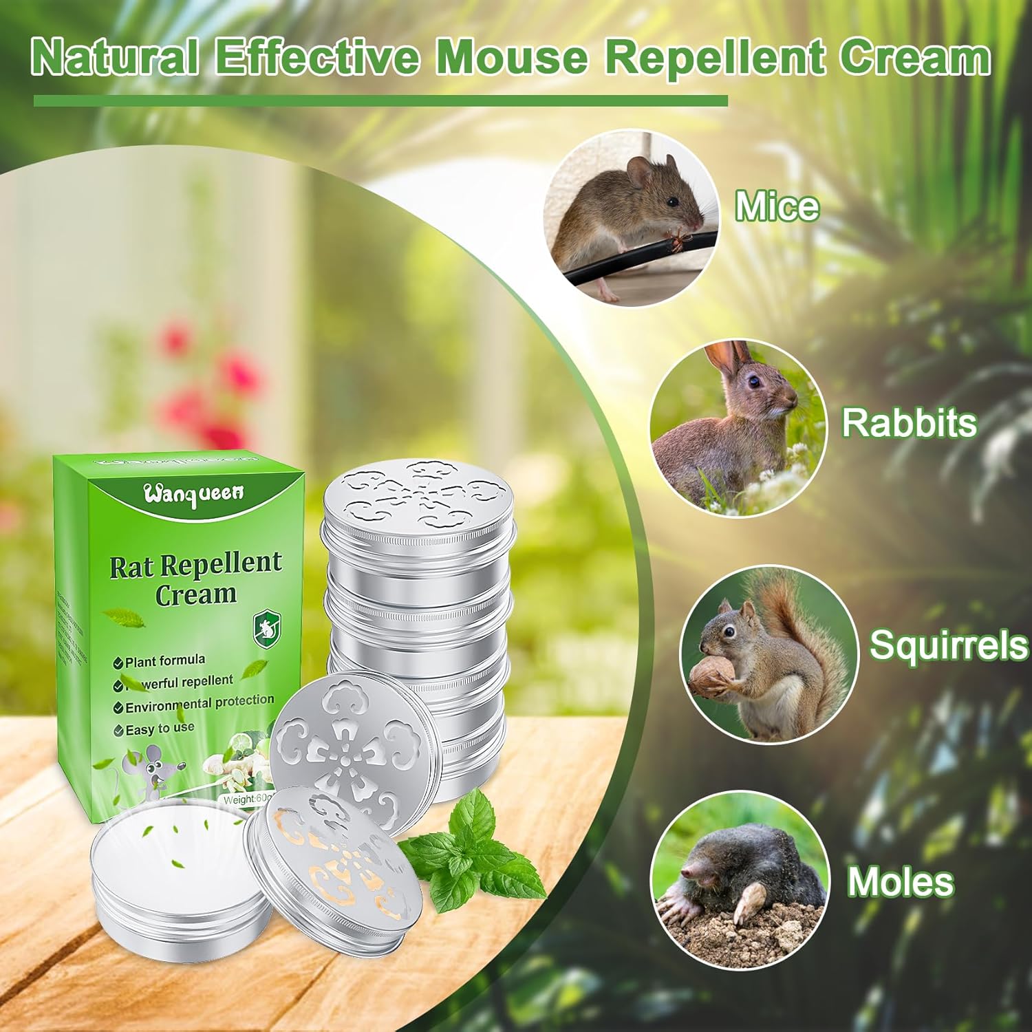 6 Packs Mouse Repellent for Car Engines, Peppermint Oil to Repel Mice and Rats, Keeps Rodents Out of The Car Rat Repellent for House Mice Outdoors - Image 6
