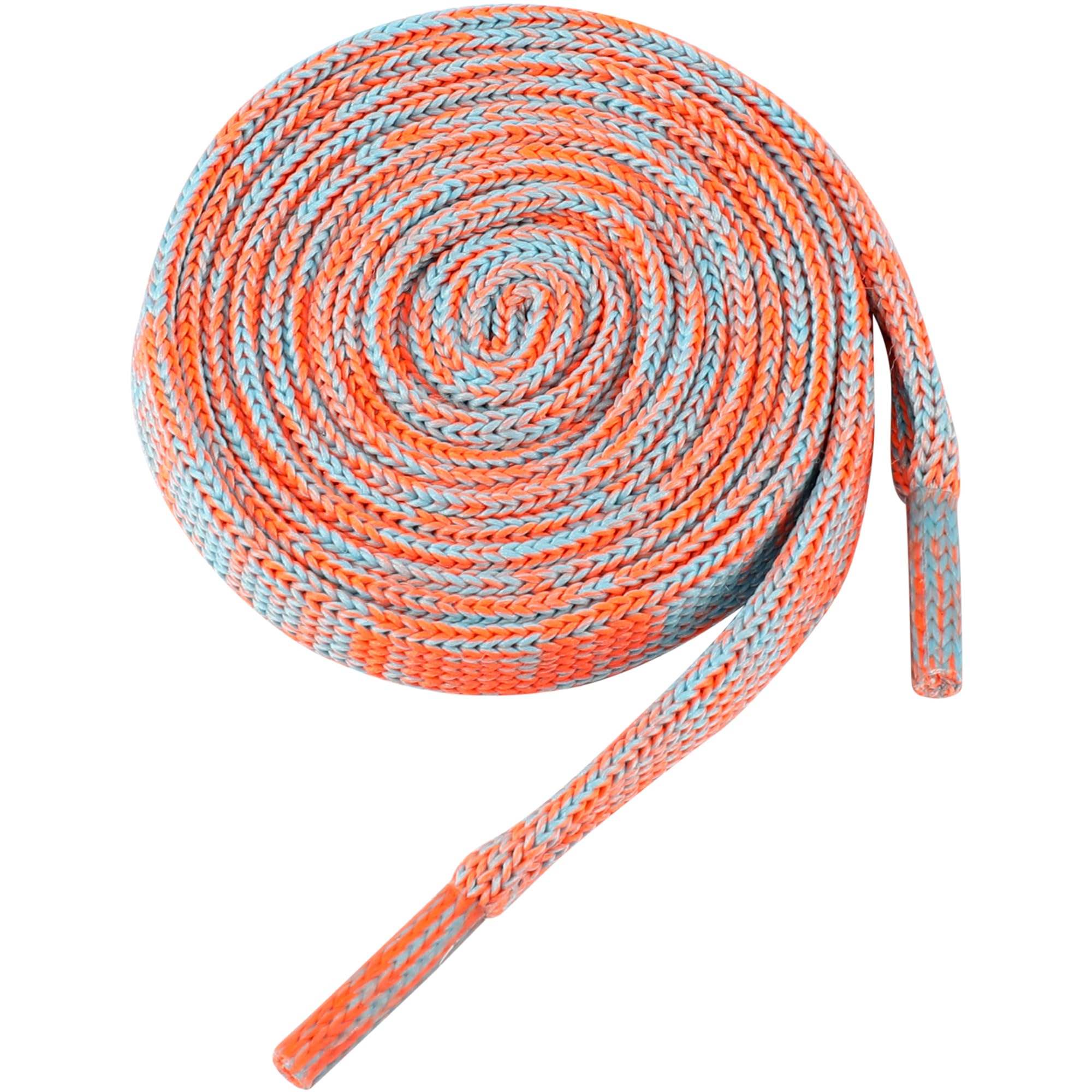 Elerevyo Flat Colorful Shoelaces Gradient Colors Shoe Laces for Boots Sneakers 2 Pairs