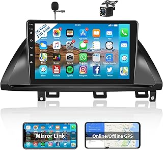 for Honda Odyssey 2005-2010 Android Car Stereo 2+32G with WiFi GPS Navigation Radio Player Mirror Link for Android/iOS Phone 10.1 Inch HD Touchscreen Auto FM/RDS Radio Receiver USB Input Backup Camera