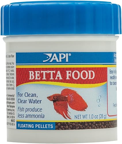 API Betta Flakes - Alimento para pescado, contenedor de 0.36 onzas API Betta Flakes - Alimento para pescado, contenedor de 0.36 onzas