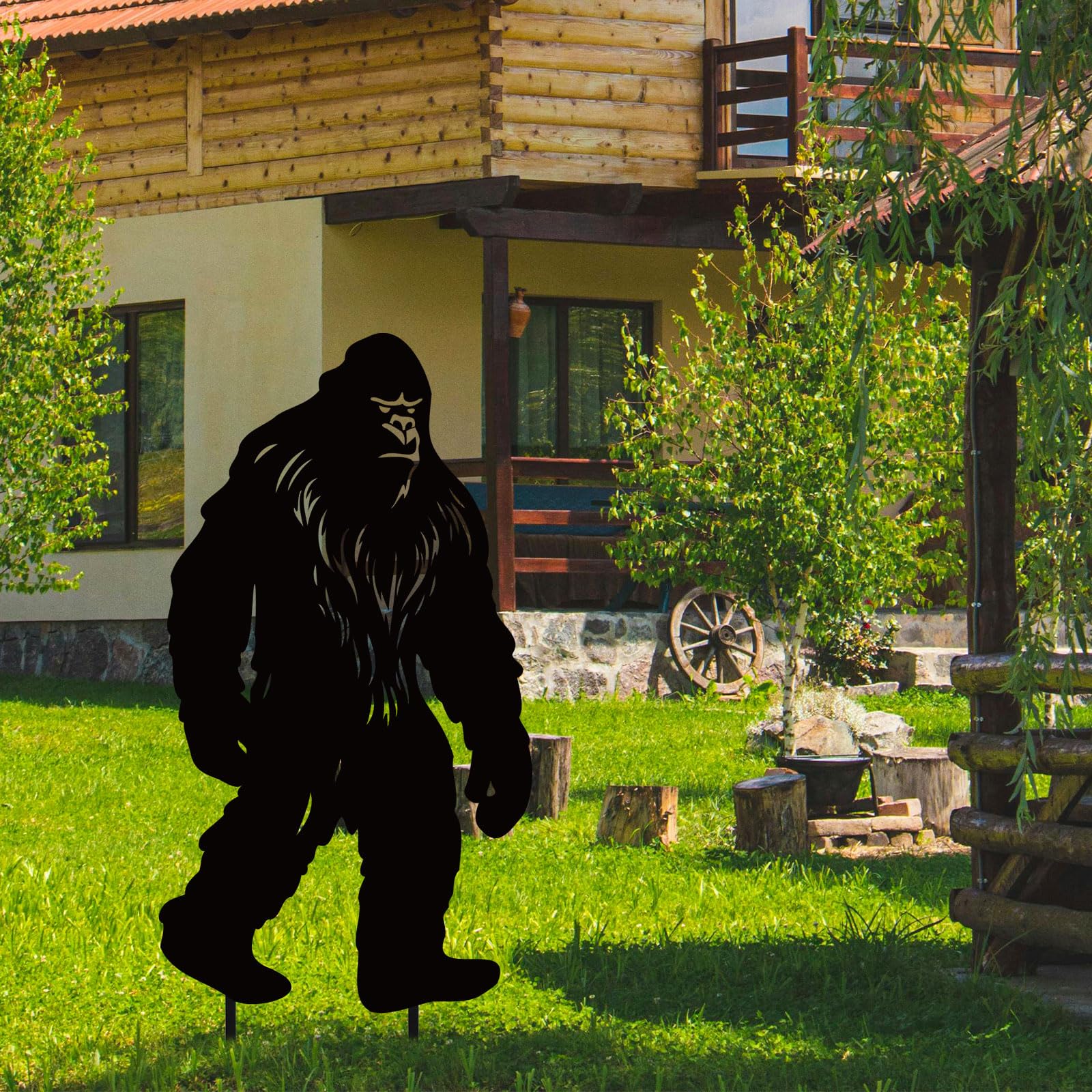 Gosknor Outdoor Metal Sasquatch Decor - Image 4