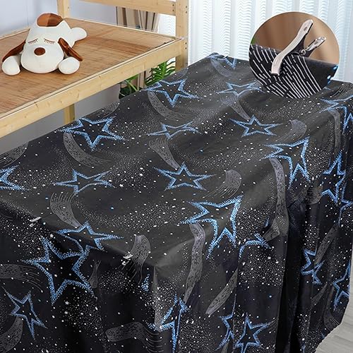 Miniatura 9 de Minache Cortina de litera para dormitorio de estudiantes, cortina opaca de dibujos animados, cortina de cama individual, sombra de privacidad, toldo