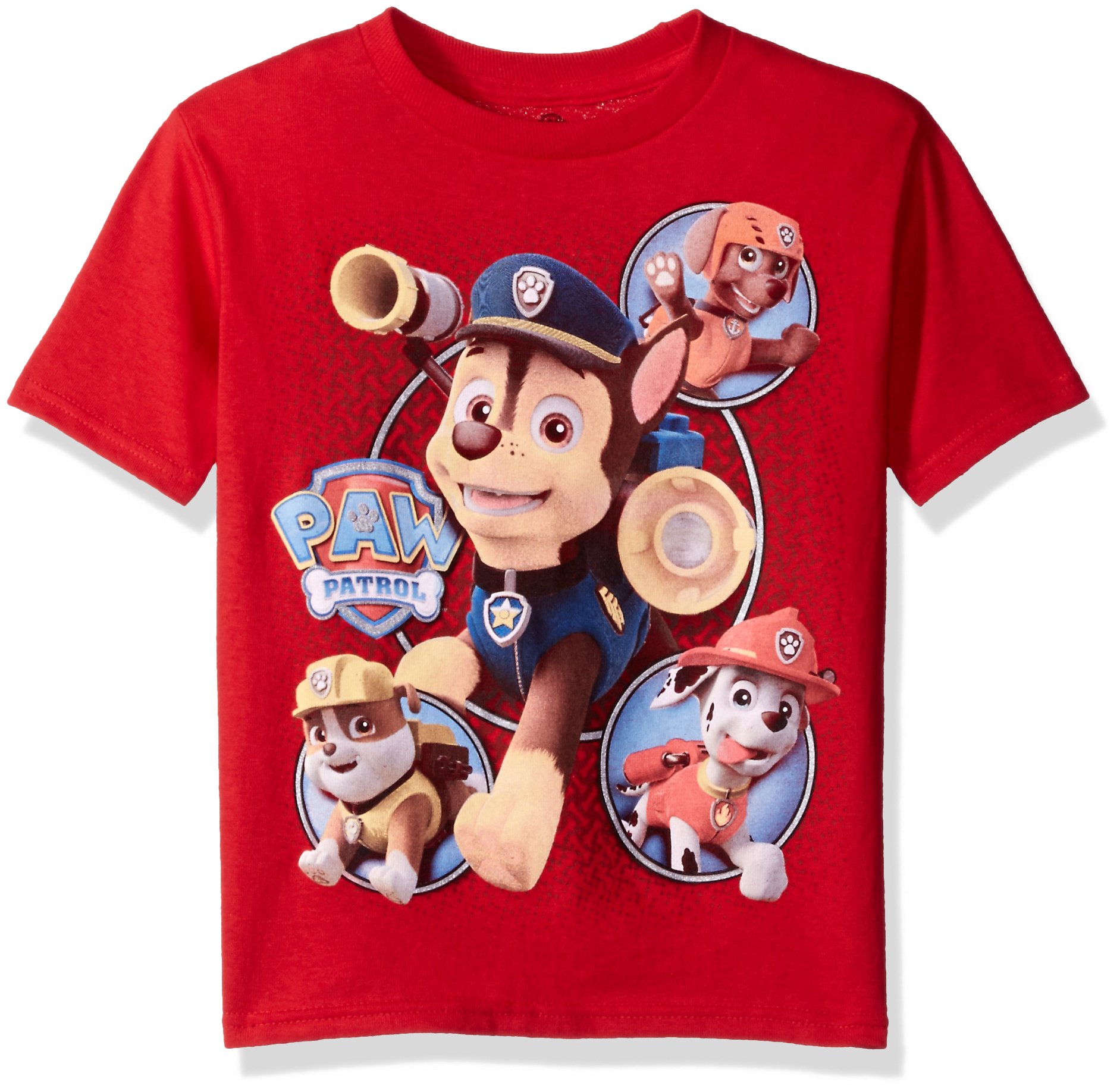 NickelodeonNickelodeon Boys' Little Boys' Paw Patrol Short-Sleeved T-Shirt