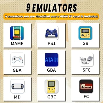 Retro 4K HDMI Game Stick Lite 2 Wireless Game Console - More than 20,000 pre-installed games The11Goods Plug & Play - Mini portable game console easy-to-assemble HD