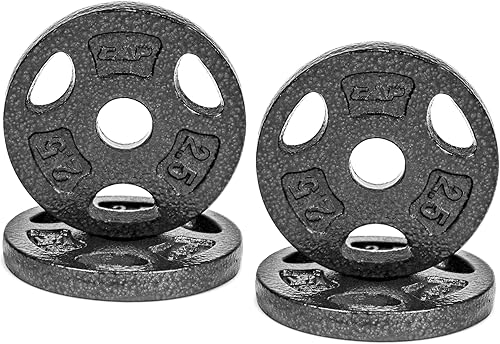 Miniatura 13 de CAP Barbell Placas de peso de agarre estándar de 1 pulgada Gris,Negro -,https://www.amazon.com/dp/undefined