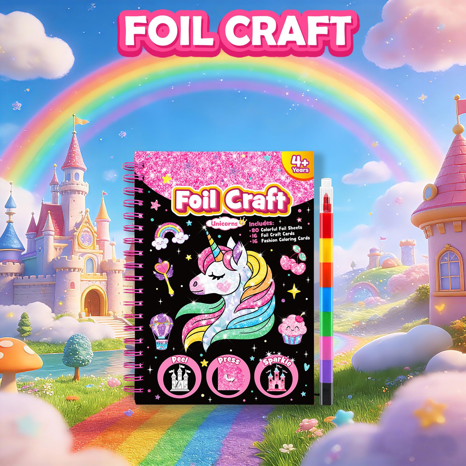LIKYMO Foil Art for Kids - Image 3