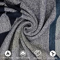 Vista 23 de Poncho chal para mujer, suéteres suaves y cálidos para mujer, parte delantera abierta, poncho de viaje para otoño, invierno y primavera