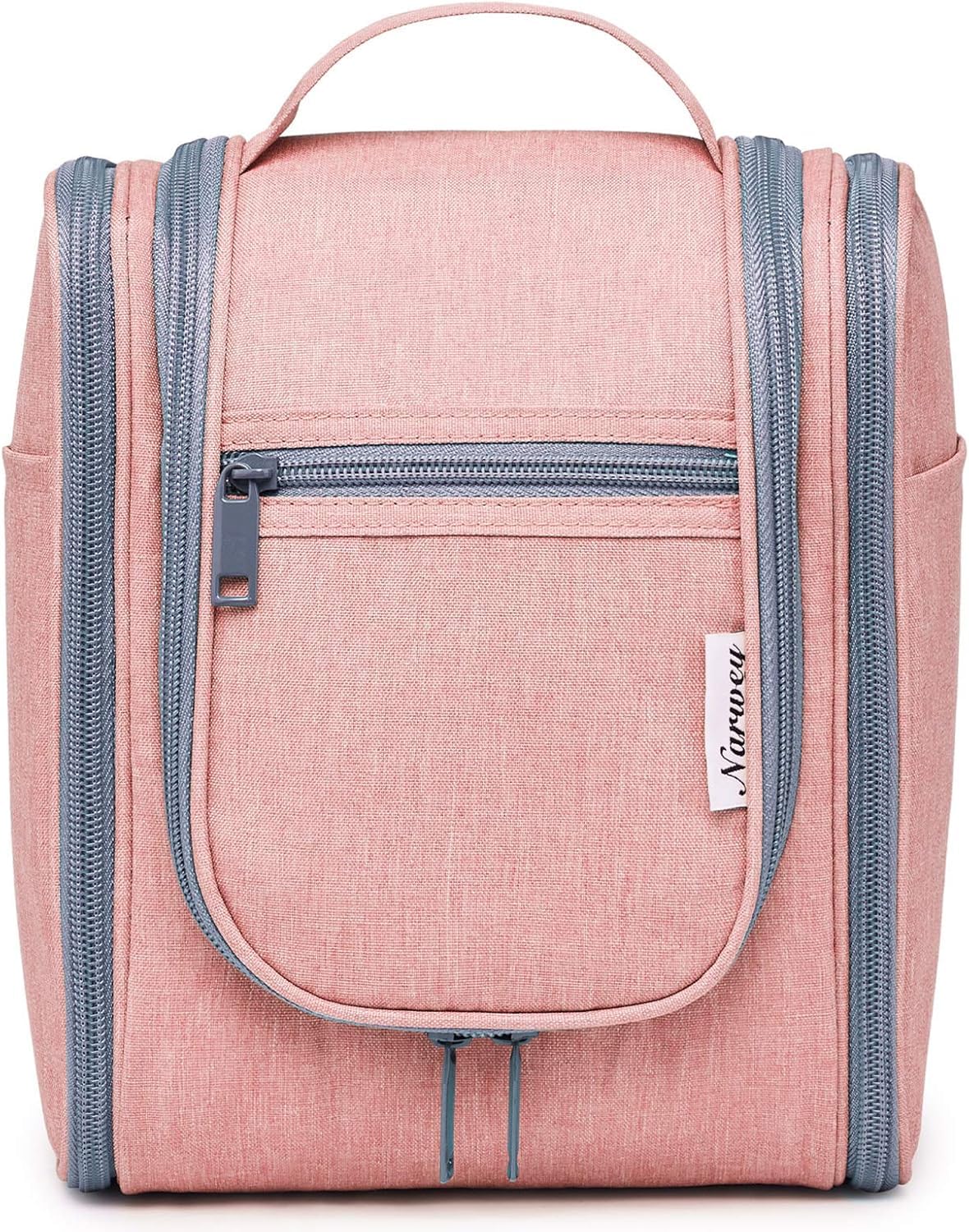 Narwey Neceser Mujer Bolsa de Aseo Colgante, Organizador de Maquillaje Neceser Viaje para Hombre y Mujer Accesorios de Viaje (moradoe(Grande)) — view 29