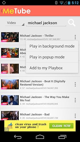 Metube: Player for YouTube
