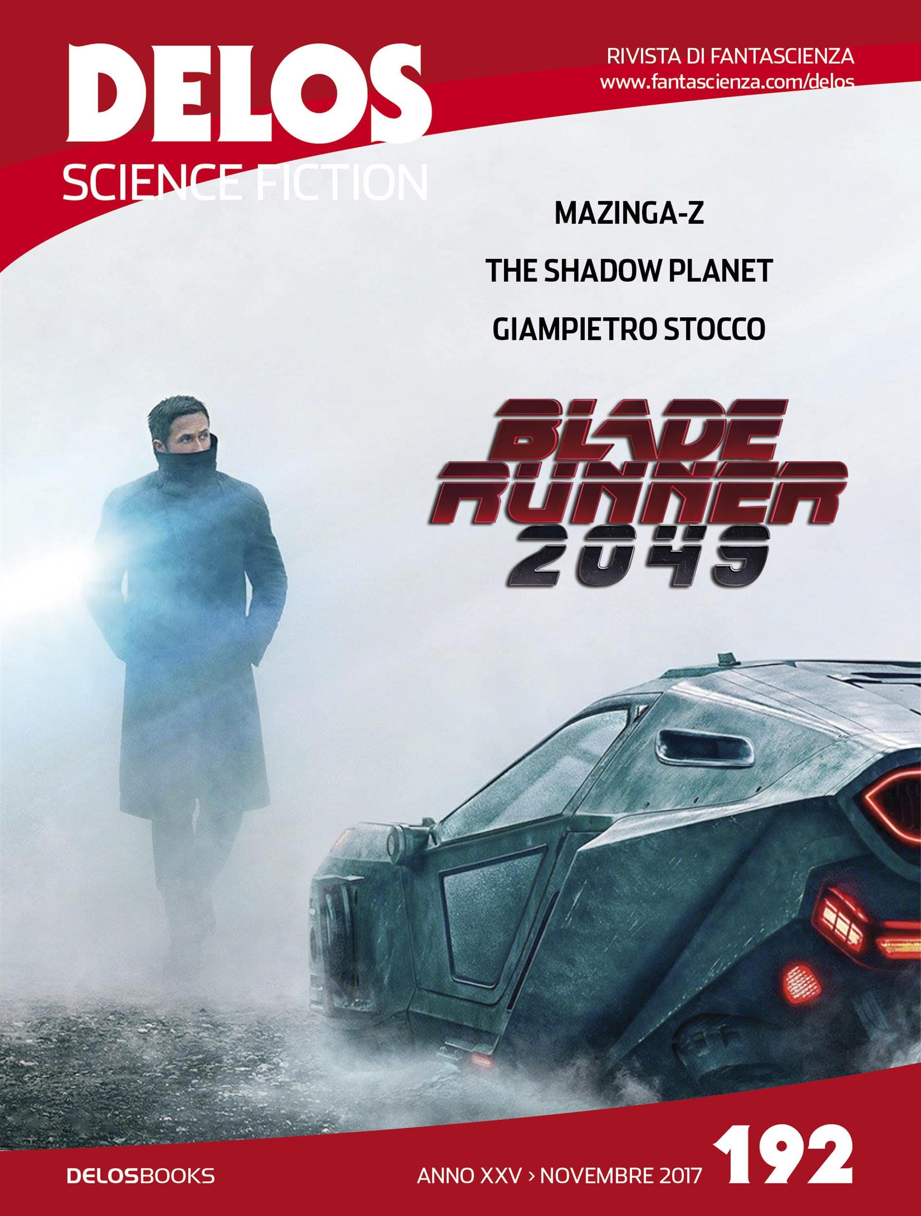 Cover of Delos Science Fiction, #192 - Novembre 2017
