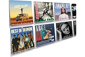 upsimples Record Wall Display: Premium Vinyl Album Storage and Showcase
