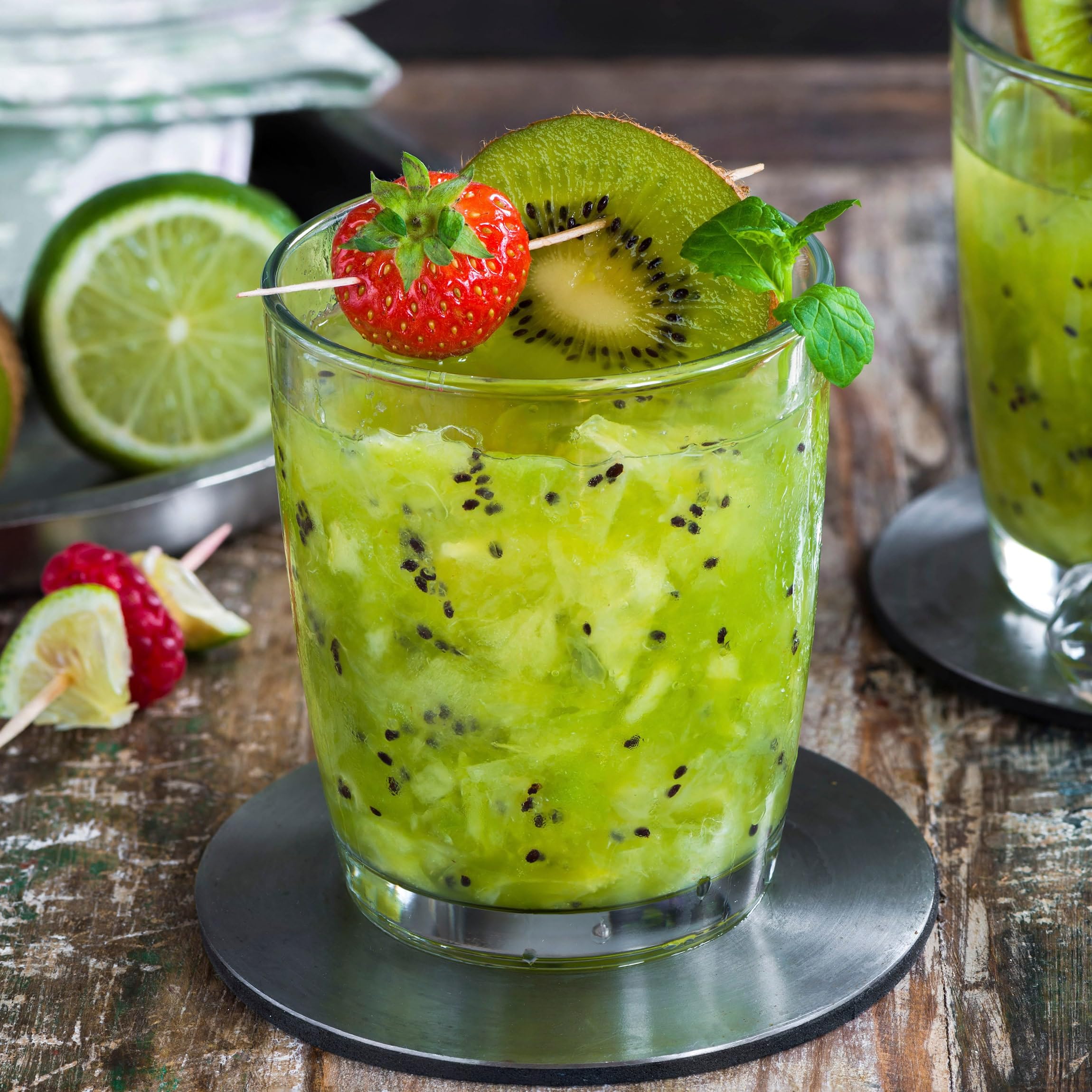 Premium puree kiwi napój, ciasto, desery, lody, gastronomia, owoce, kivi, miąższ owocowy, smoothie, egzotyczne owoce