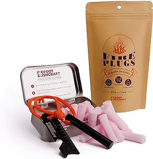 Complete Mini Fire Starting Kit - Waterpoof, Windproof, 5+ Minute Burn -...