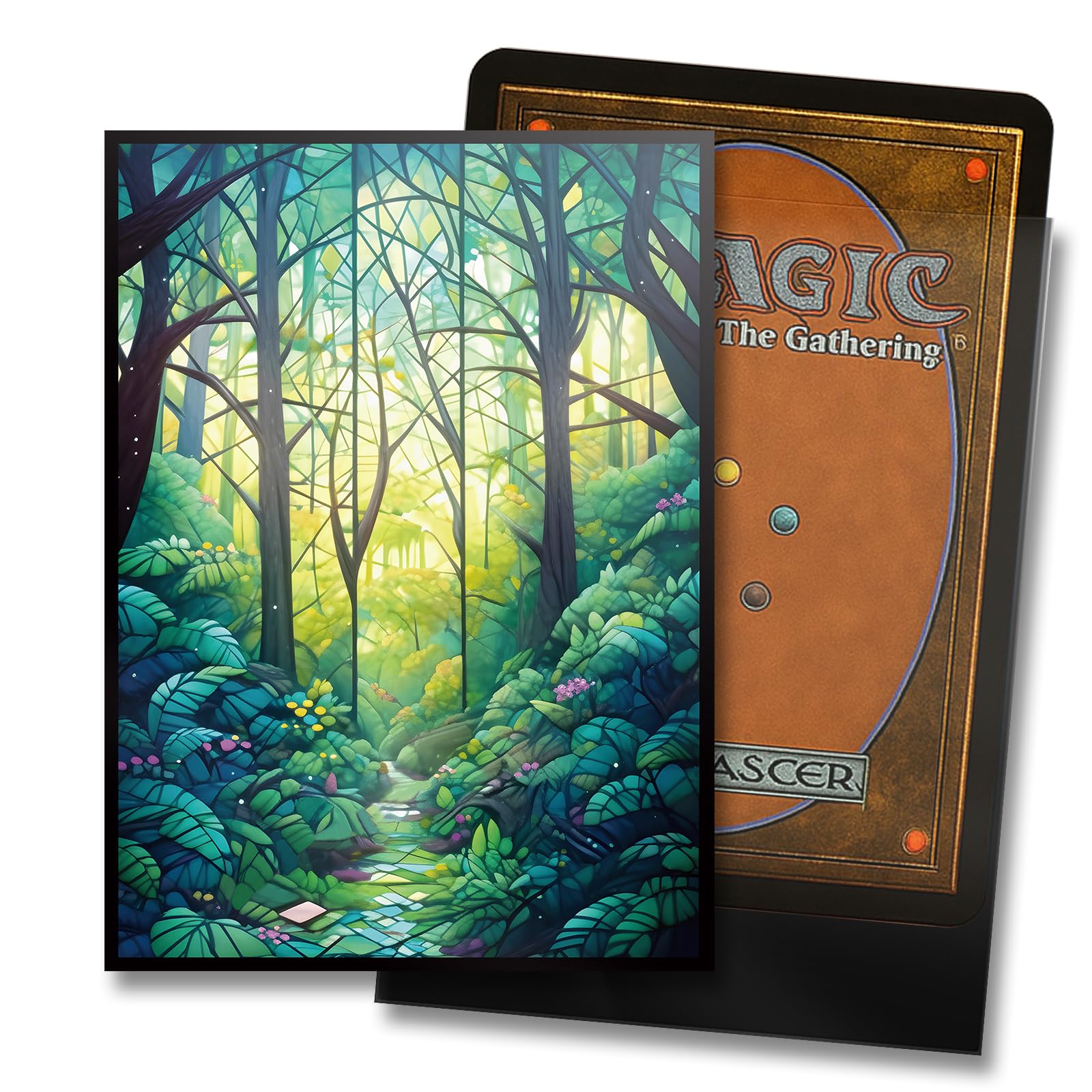 Trading Card Sleeves – 100 Count – Smooth Matte Art Back