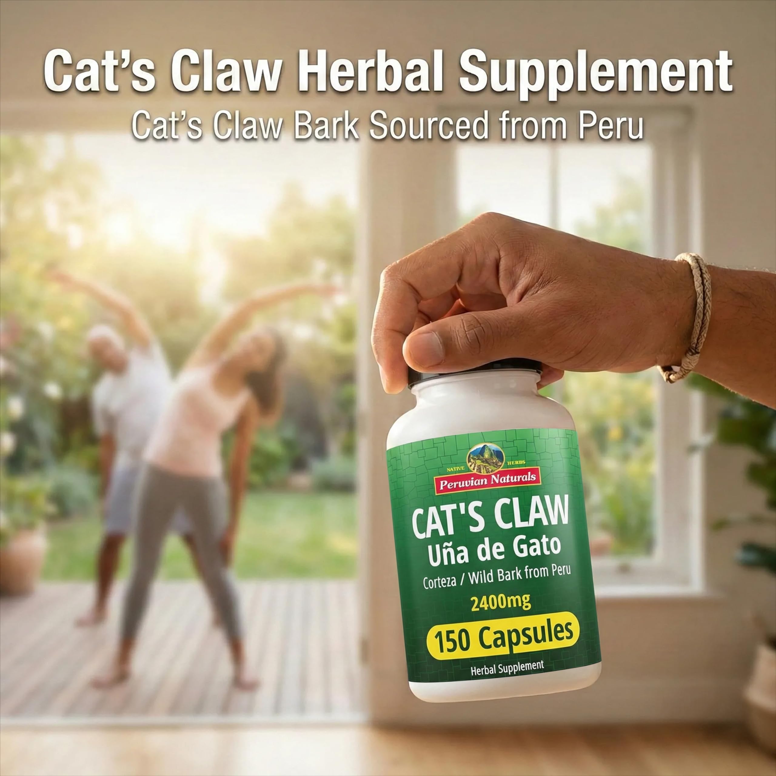Amazon.com : Peruvian Naturals Cat's Claw Herbal Supplement 150